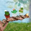 Chậu Cây Xương Rồng Mini Nhựa Resin Trong Suốt Trang Trí Bàn Giá Ưu Đãi 38,500 VND 6