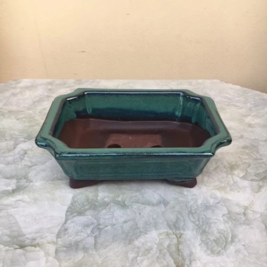 Chậu Chữ Nhật Vát Mini Bonsai Tiểu Cảnh Gốm Sứ Bát Tràng Loại 1 Giá 50.000₫ 6