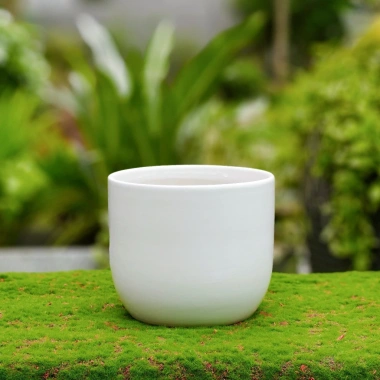 Chậu gốm sứ mini nắp phích thiết kế HUY NAM - Đa màu, giá 30.000 bàn, ban công 10