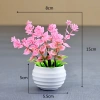 Chậu hoa Mini - Hoa giả, cây cảnh, trang trí nhà búp bê, terrarium, giá chỉ 35k 3
