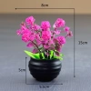 Chậu hoa Mini - Hoa giả, cây cảnh, trang trí nhà búp bê, terrarium, giá chỉ 35k 4