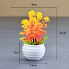 Chậu hoa Mini - Hoa giả, cây cảnh, trang trí nhà búp bê, terrarium, giá chỉ 35k 7