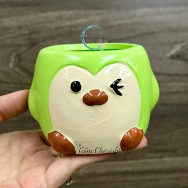 Chậu mini cây cảnh sen đá, xương rồng - Giá chỉ 39.000 VNĐ, thiết kế chậu động vật