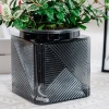 Chậu nhựa bán thủy sinh mini cho cây cảnh để bàn Giá 28.000₫, nhẹ, chịu nước 2
