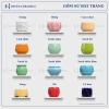 Chậu sứ mini Haven Ceramics trồng cây để bàn miệng 8cm – Giá 9.500đ, thiết kế tinh tế 7