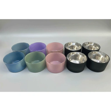 Chậu sứ tráng gương 12,5x7,5cm mini để bàn, màu sang trọng, giảm giá 36.000₫ 5
