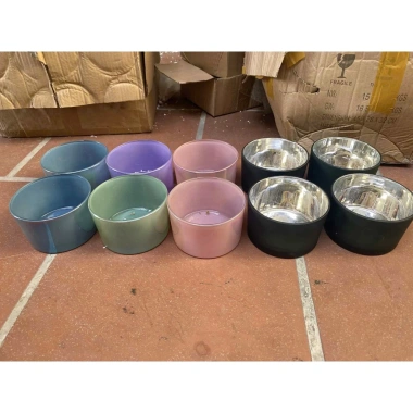 Chậu sứ tráng gương 12,5x7,5cm mini để bàn, màu sang trọng, giảm giá 36.000₫ 6