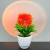 Chậu Tú Cầu Bông Giả 22cm - Hoa Nhựa, Lá Nhựa, Gốc Rêu - Trang Trí Bàn 56.250đ 3