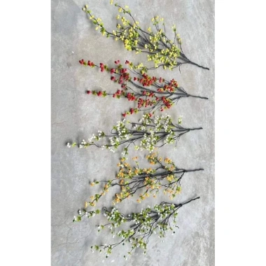 Cherry Cổ loại 1 đủ nhánh, cành dài 105cm - Trang trí Tết siêu đẹp, giá 84.000đ 6
