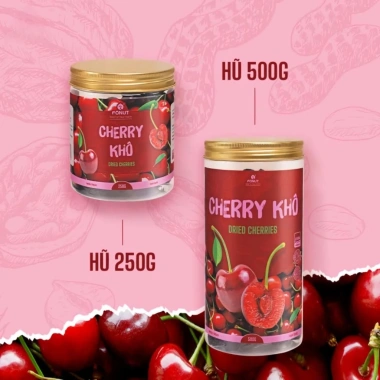 Cherry sấy khô Chile chua nhẹ ngọt thanh - Giá ưu đãi 150.000đ, giảm từ 181.500đ 4 Cherry sấy khô Chile chua nhẹ ngọt thanh - Giá ưu đãi 150.000đ, giảm từ 181.500đ 4