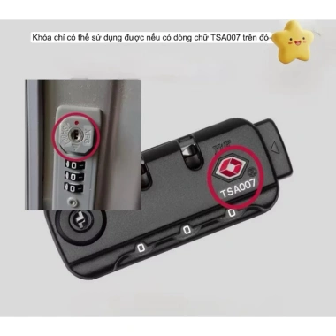 Chìa TSA002 & TSA007 cho khóa vali - Giá chỉ 32.000₫, giảm mạnh, an toàn TSA 3
