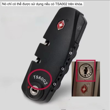 Chìa TSA002 & TSA007 cho khóa vali - Giá chỉ 32.000₫, giảm mạnh, an toàn TSA 6