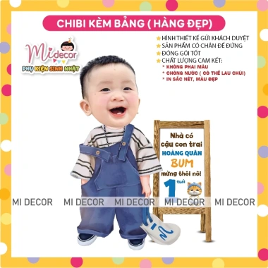 Chibi Bảng Thông Tin Trang Trí Thôi Nôi và Sinh Nhật Bé Trai, Bé Gái - Giá 136.000 giảm 20 phần trăm 2 Chibi Bảng Thông Tin Trang Trí Thôi Nôi và Sinh Nhật Bé Trai, Bé Gái - Giá 136.000 giảm 20 phần trăm 2