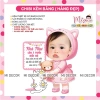Chibi Bảng Thông Tin Trang Trí Thôi Nôi và Sinh Nhật Bé Trai, Bé Gái - Giá 136.000 giảm 20 phần trăm 7