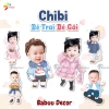Chibi sinh nhật in hình thôi nôi bé gái trai - miễn phí thiết kế tặng chân đứng 38.000đ