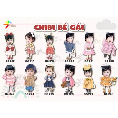 Chibi sinh nhật in hình thôi nôi bé gái trai - miễn phí thiết kế tặng chân đứng 38.000đ 5 Chibi sinh nhật in hình thôi nôi bé gái trai - miễn phí thiết kế tặng chân đứng 38.000đ 5