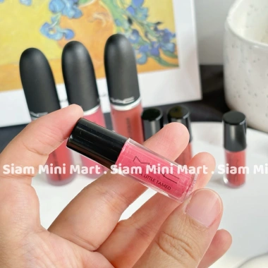 CHIẾT 0.7ml Son kem lì M4C Powder Kiss - Màu đa dạng, bền màu, Giá 81.500₫