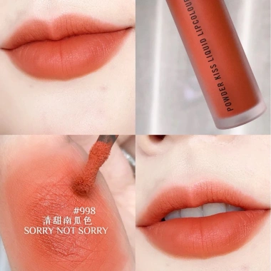 CHIẾT 0.7ml Son kem lì M4C Powder Kiss - Màu đa dạng, bền màu, Giá 81.500₫