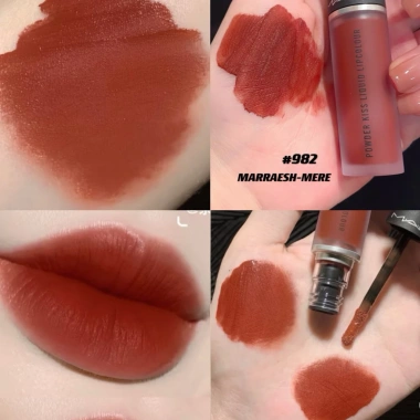 CHIẾT 0.7ml Son kem lì M4C Powder Kiss - Màu đa dạng, bền màu, Giá 81.500₫