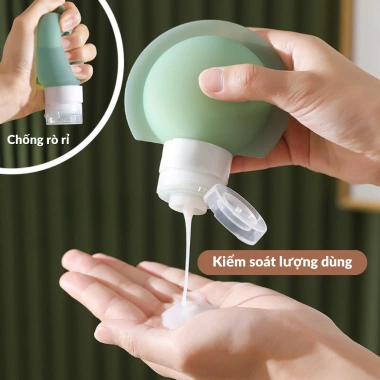 Chiết Dầu Gội & Sữa Tắm Silicone 60ml Mỹ Phẩm Mềm Mại An Toàn, Giá Ưu Đãi 22.000₫ 3 Chiết Dầu Gội & Sữa Tắm Silicone 60ml Mỹ Phẩm Mềm Mại An Toàn, Giá Ưu Đãi 22.000₫ 3