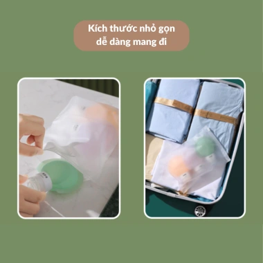 Chiết Dầu Gội & Sữa Tắm Silicone 60ml Mỹ Phẩm Mềm Mại An Toàn, Giá Ưu Đãi 22.000₫