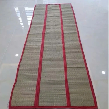 Chiếu Cói Xếp Truyền Thống Cao Cấp - Mát Lạnh Tự Nhiên, Gấp Gọn, Viền Đỏ, Ngủ Văn Phòng - 40.000₫ (Giá gốc 48.000₫) 5