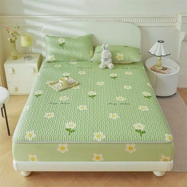 Chiếu điều hòa Bo Chun 5D bọc đệm trần bông 1m6 1m8 2m2 mẫu mới giá 220.000 VND 3
