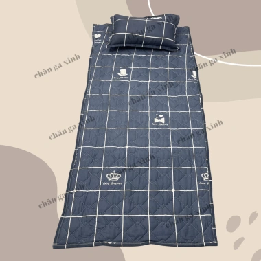Chiếu văn phòng 3 trải sàn cao cấp chống trơn trượt, đệm du lịch 90x200cm gấp gọn đa năng - Giá 55.000 4