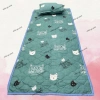 Chiếu văn phòng 3 trải sàn cao cấp chống trơn trượt, đệm du lịch 90x200cm gấp gọn đa năng - Giá 55.000 10