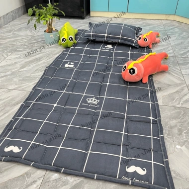 Chiếu văn phòng 3 trải sàn cao cấp, chống trơn trượt, đệm du lịch 90x200cm gấp gọn tiện lợi đa năng - Giá 65.000₫ 9