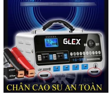 CHÍNH HÃNG GILEX Sạc bình ắc quy 12V/24V 200AH - Khử Sunfat, Sạc nhanh, Siêu bền, Giá 255k 2.026 2