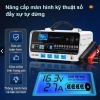 CHÍNH HÃNG GILEX Sạc bình ắc quy 12V/24V 200AH - Khử Sunfat, Sạc nhanh, Siêu bền, Giá 255k 2.026 8