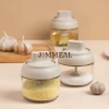 Chính hãng hũ đựng gia vị thủy tinh 500ml: dầu ăn, mật ong, xì dầu, nước mắm - 31.400đ 5