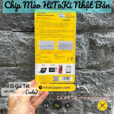 Chip Ngăn Bức Xạ Điện Từ HiToKi Nhật Bản Mèo Thần Tài Chính Hãng Giá 20.140₫