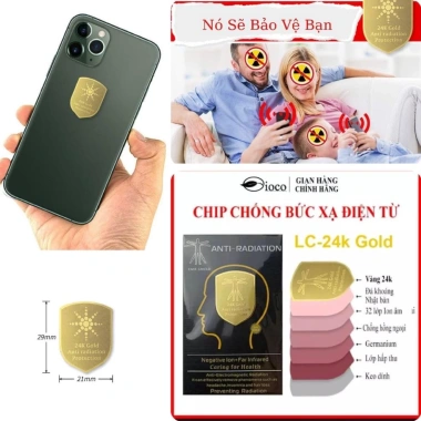 Chip Ngăn Bức Xạ Điện Từ HiToKi Nhật Bản Mèo Thần Tài Chính Hãng Giá 20.140₫