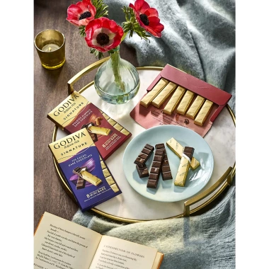 Chocolate Bars GODIVA Signature Milk Chocolate 90g - Ngon nhất thế giới, Giá chỉ 175.000 VND (giảm từ 215.250 VND) 9
