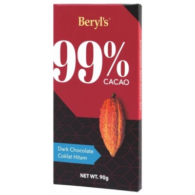 Chocolate Beryl Bar 5 vị 85g không đường Socola đen nguyên chất, giá chỉ 79.999đ