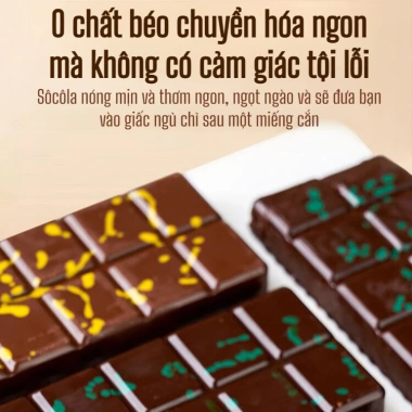 Chocolate Dubai Sôcôla Sandwich Ngàn Lớp Nhân Hạt Dẻ Cười Giòn Trung Đông 81.000₫ 5