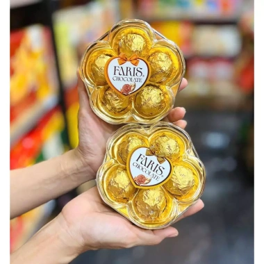 Chocolate Faris Hộp Quà Sang Trọng Socola Hồng Kông 5 Viên Nhận Sỉ Giá 41k 2