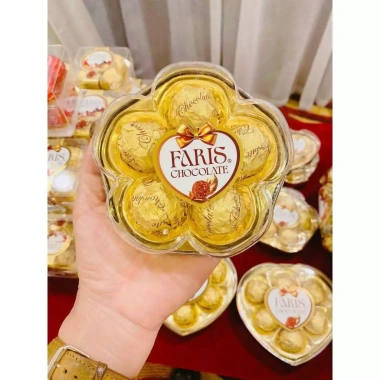 Chocolate Faris Hộp Quà Sang Trọng Socola Hồng Kông 5 Viên Nhận Sỉ Giá 41k 3