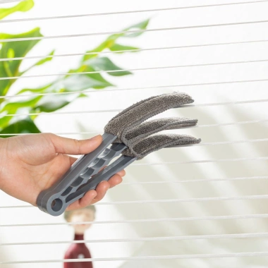 Chổi vệ sinh khe kẽ cửa gió 3 mặt - Lau bụi cửa sổ, máy lạnh, rèm cửa 20.000đ 4