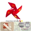 Chong chóng nhựa 4 cánh sao vàng – Cầm tay, treo dây, học sinh, kỷ yếu, Tết 2.026 Bính Ngọ – 45.000₫ 8
