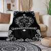 Chrome Hearts Chăn Thoáng Khí Du Lịch Ném Nhẹ Mềm – Chăn Ga Gối Giá 166.069₫ 5