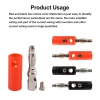 Chuối Cắm 10 chiếc 4mm - Kiểm tra cắm, kết nối âm thanh, video, loa, cáp adapter, thiết bị đầu cuối, giá ưu đãi 42.680₫ 5