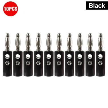 Chuối Cắm 10 chiếc 4mm - Kiểm tra cắm, kết nối âm thanh, video, loa, cáp adapter, thiết bị đầu cuối, giá ưu đãi 42.680₫