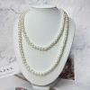 Chuỗi vòng cổ ngọc trai nhân tạo 2 tầng - thiết kế cách tân, phù hợp áo dài, chỉ 15.000₫ 4