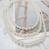 Chuỗi vòng cổ ngọc trai nhân tạo 2 tầng - thiết kế cách tân, phù hợp áo dài, chỉ 15.000₫ 6