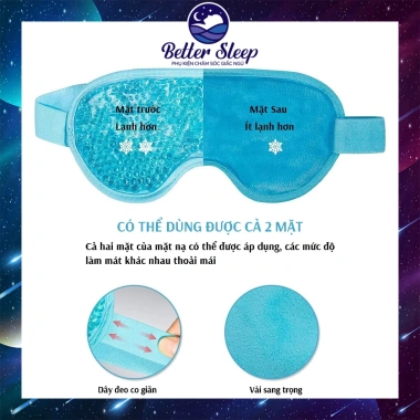Chườm mắt gel nóng lạnh 25 - Thư giãn, lưu thông máu, giảm mỏi, đỡ đau, giảm quầng thâm, dễ ngủ - 165k 2