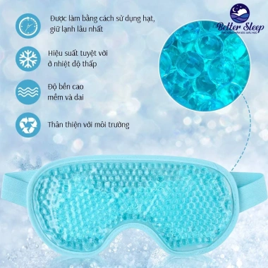 Chườm mắt gel nóng lạnh 25 - Thư giãn, lưu thông máu, giảm mỏi, đỡ đau, giảm quầng thâm, dễ ngủ - 165k 3
