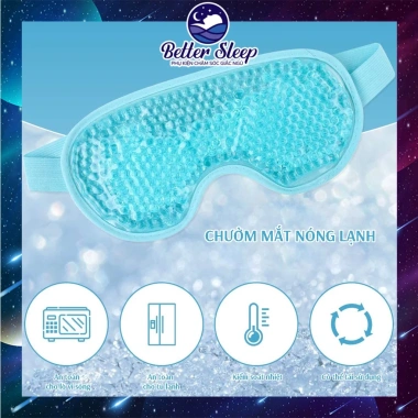 Chườm mắt gel nóng lạnh 25 - Thư giãn, lưu thông máu, giảm mỏi, đỡ đau, giảm quầng thâm, dễ ngủ - 165k 4